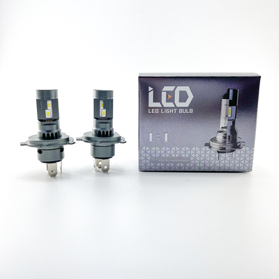 La prenda impermeable blanca alta-baja 72W de la bombilla del coche LED del haz H1 H4 H13 12V llevó la linterna