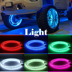 App Controlled Multi Color Led Car Headlights 15.5in ODM Available